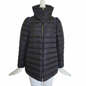 MIU MIU BLACK DOWN FILLED PUFFER JACKET (38